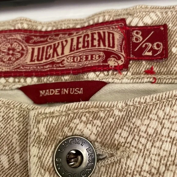 New With Tags Lucky Legend Skinny 8/29 - Picture 6 of 13